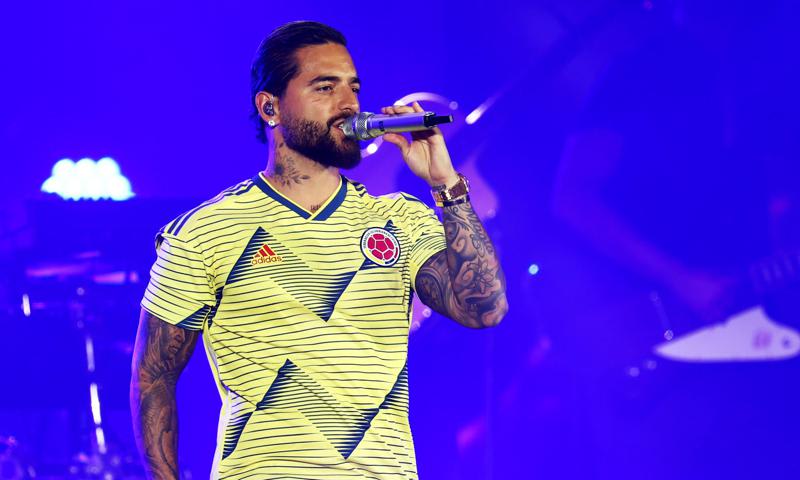 Maluma walks off a live interview when asked about his decision to perform in Qatar